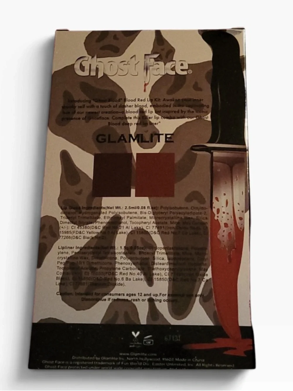 Glamlite Ghost Face Lip Kit